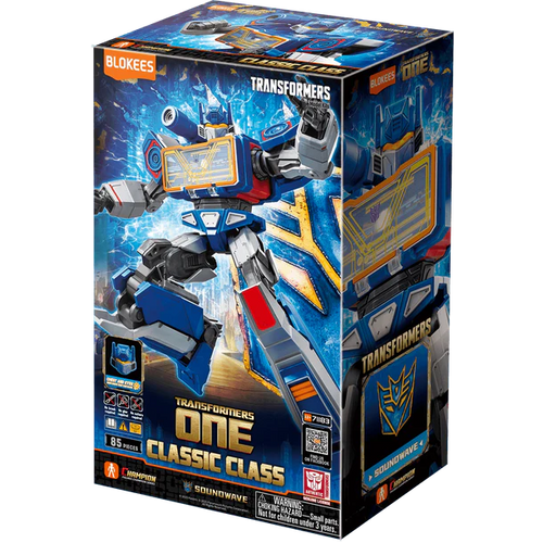 BLOKEES Classic Class #17 Soundwave Model Kit Transformers One