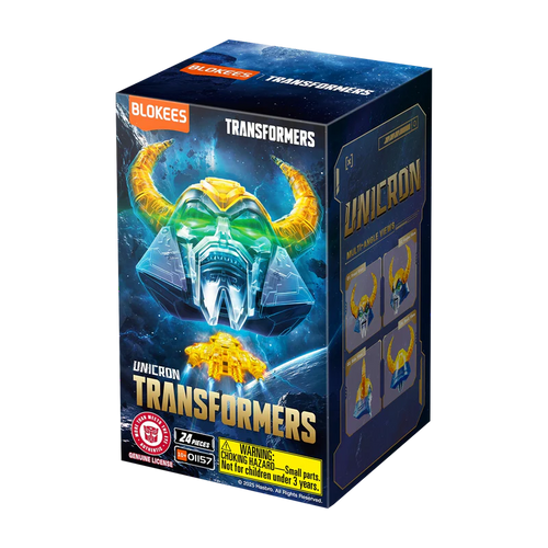 BLOKEES TRANSFORMERS UNICRON HEAD TRANSPARENT VERSION