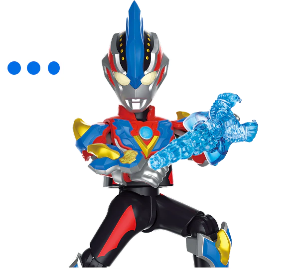 BLOKEES ULTRAMAN GALAXY VERSION 09: GLITTER GINGA BLIND BOX - Action Figures