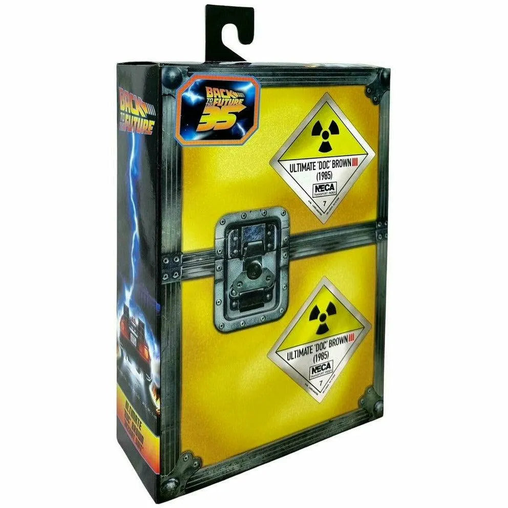 Back to the Future – Ultimate Doc Brown (1985 Radiation Suit) 7-Inch Action Figure by NECA