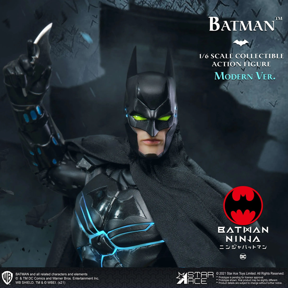 Batman Ninja – Modern Batman (Deluxe Version) – 1/6 Scale Collectible Figure – Star Ace - Action Figures - DC Comics