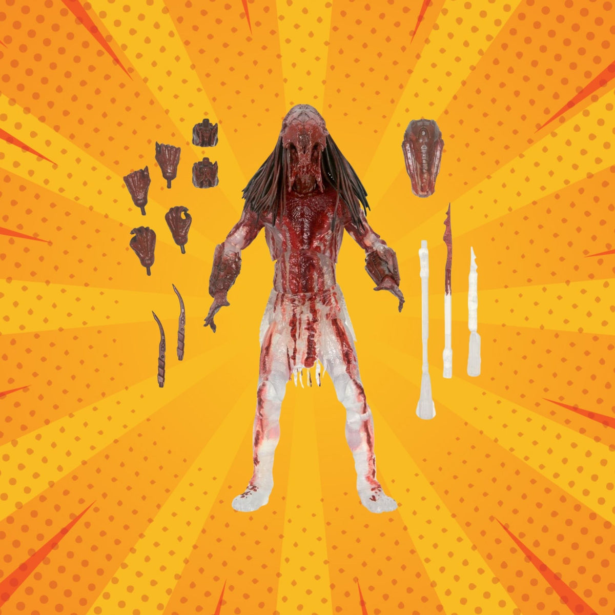 NECA PREY Ultimate Bear Blood Feral Predator (Unit A) | #4842214528 NECA PREY Ultimate Bear Blood Feral Predator (Unit A) | #4842214528
