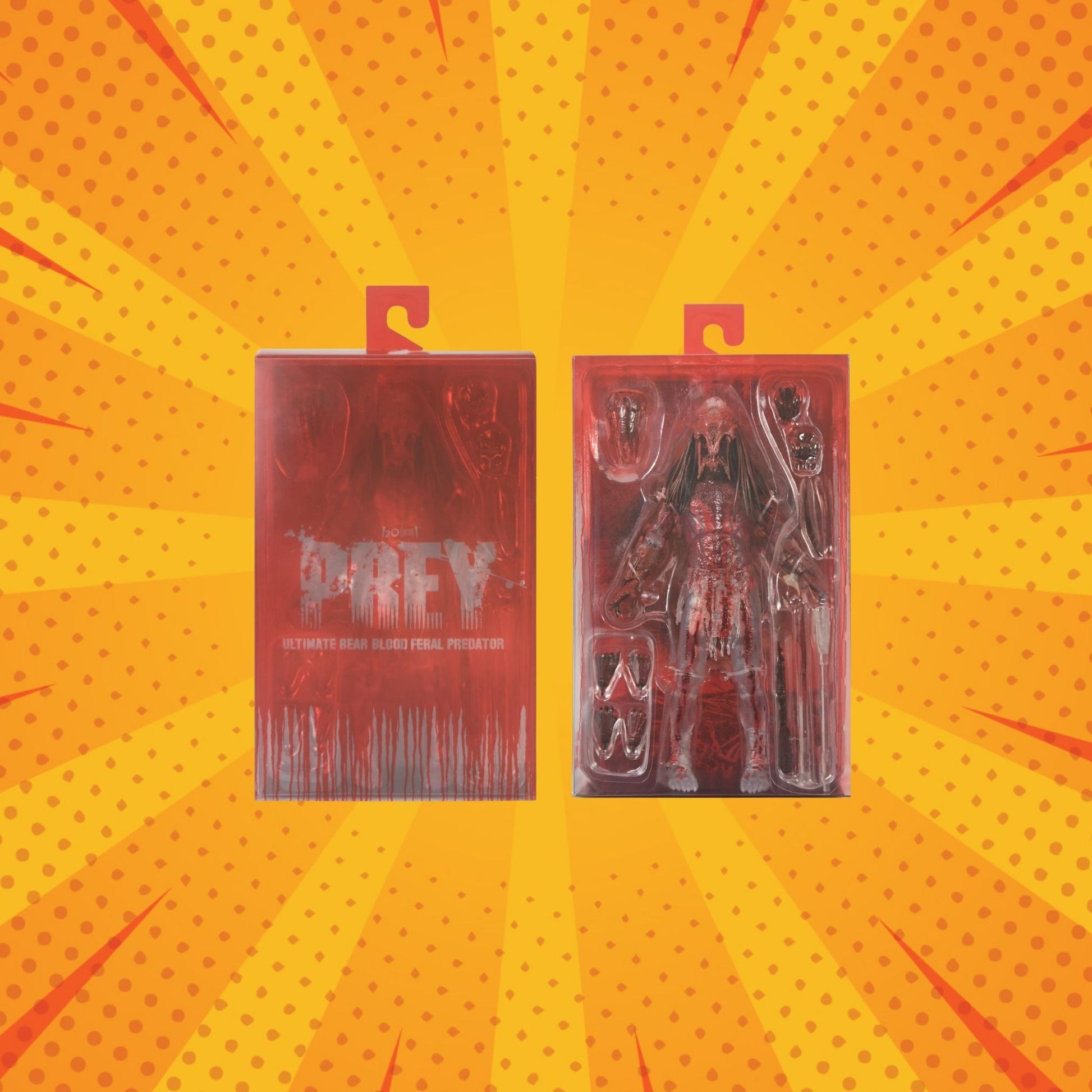 NECA PREY ULTIMATE BEAR BLOOD FERAL PREDATOR FIGURE