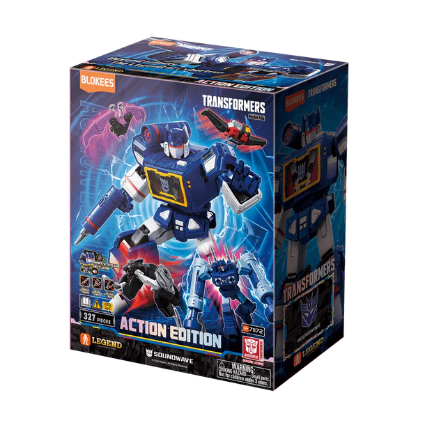Blokees Model Kit - Action Edition Shockwave - in box