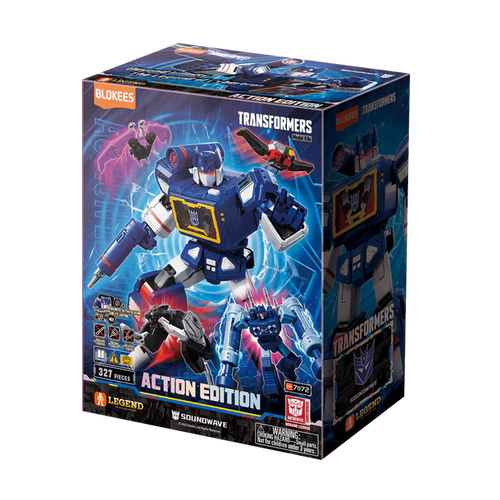 Blokees Transformers Action Edition #03 Soundwave Model Kit