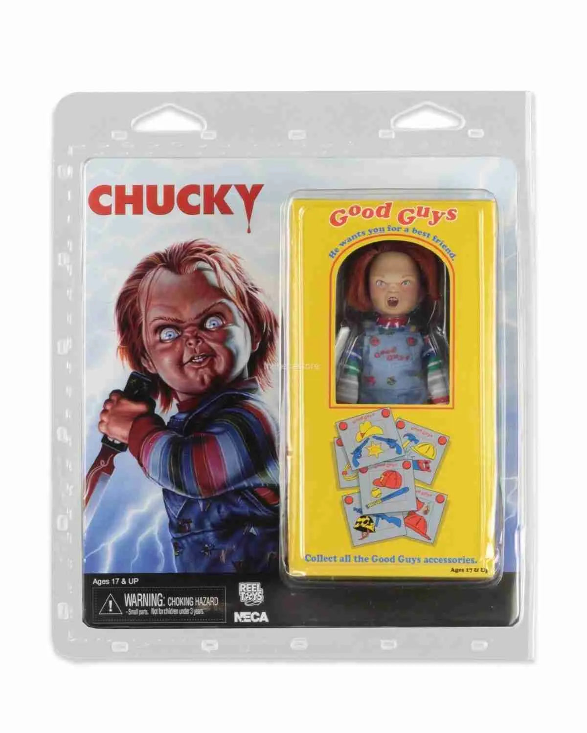 Chucky & Tiffany – Bride of Chucky – NECA 8" Clothed Figure 2-Pack - Action Figures - Horror - Child's Play