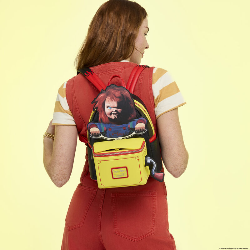 chucky loungefly mini backpack Chucky Universal Loungefly Pop Up Mini Backpack