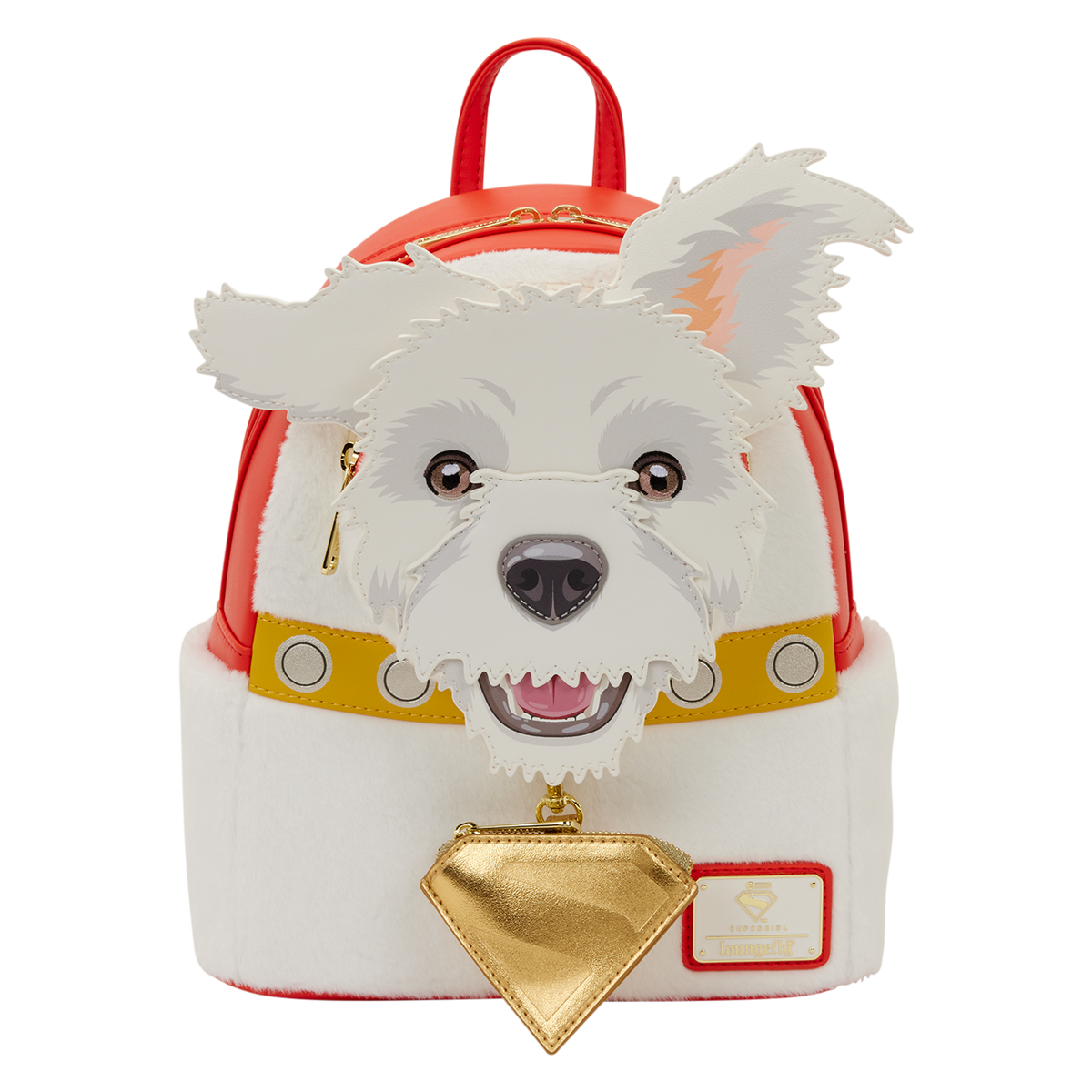 Backpack with a dog face design on a white background - Accessories - Backpacks
