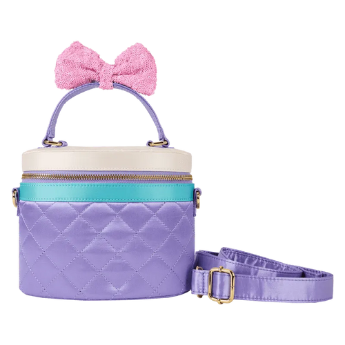 DISNEY DAISY DUCK QUILTED LOUNGEFLY CROSSBODY