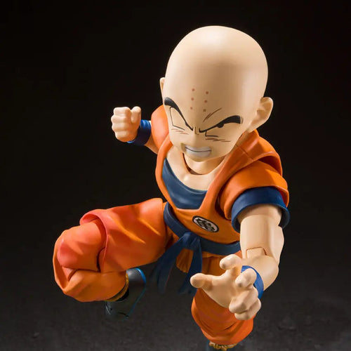 DRAGON BALL Z KRILLIN EARTH'S STRONGEST MAN S.H. FIGUARTS FIGURE