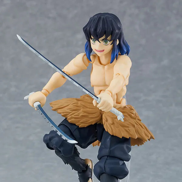 Demon Slayer – Inosuke Hashibira Figma Action Figure (Deluxe Version) – Max Factory