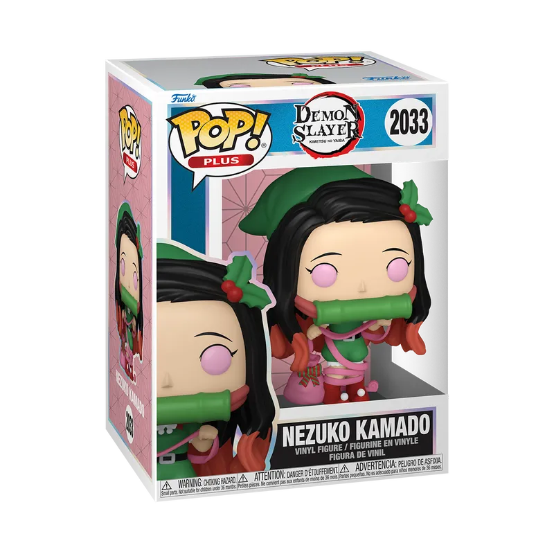 Demon Slayer – Nezuko Kamado (Festive Elf) – Funko Pop! Plus #2033