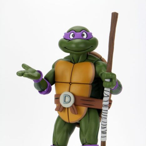 Donatello (Cartoon Version) – Teenage Mutant Ninja Turtles – NECA 1/4 Scale Figure - Action Figures