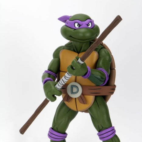 Donatello (Cartoon Version) – Teenage Mutant Ninja Turtles – NECA 1/4 Scale Figure - Action Figures