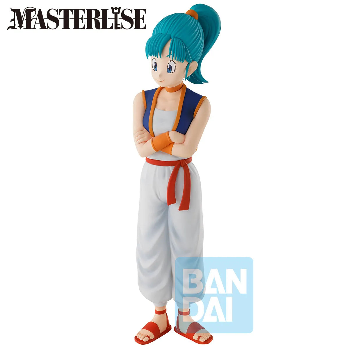 Bulma from Dragonball Figure by Bandai Side view left - Statue