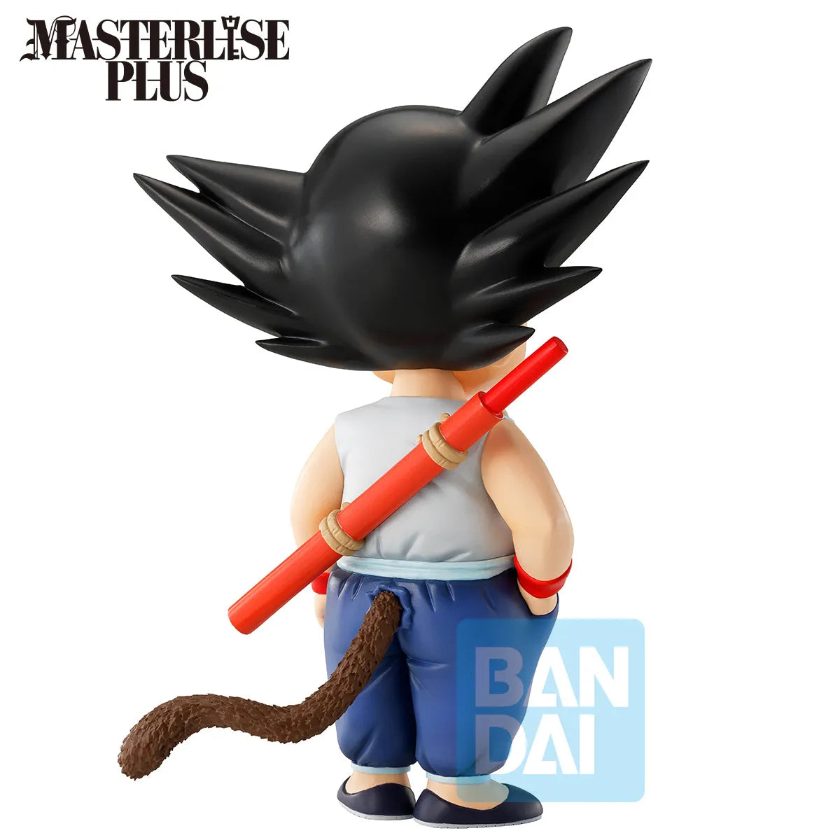 Goku from Dragon Ball Figure by Bandai - Rear View - Statue