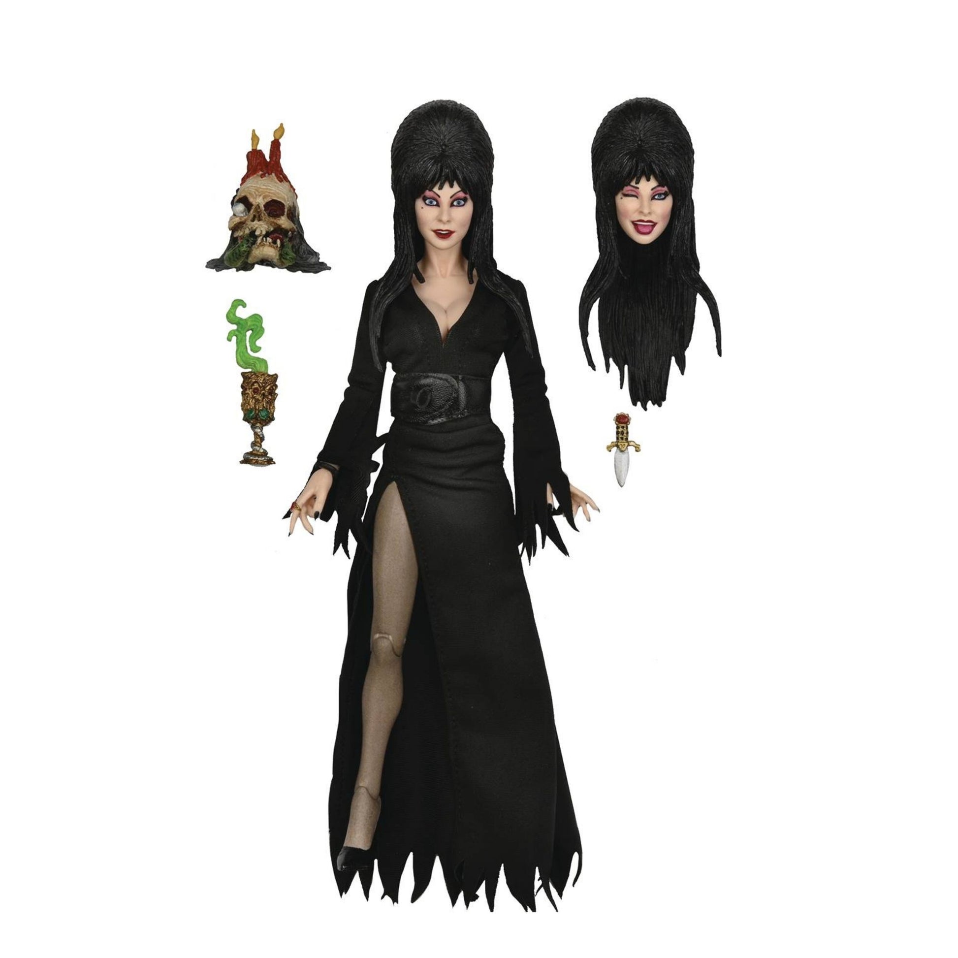 Elvira Mistress of the Dark – 8" Clothed Figure by NECA