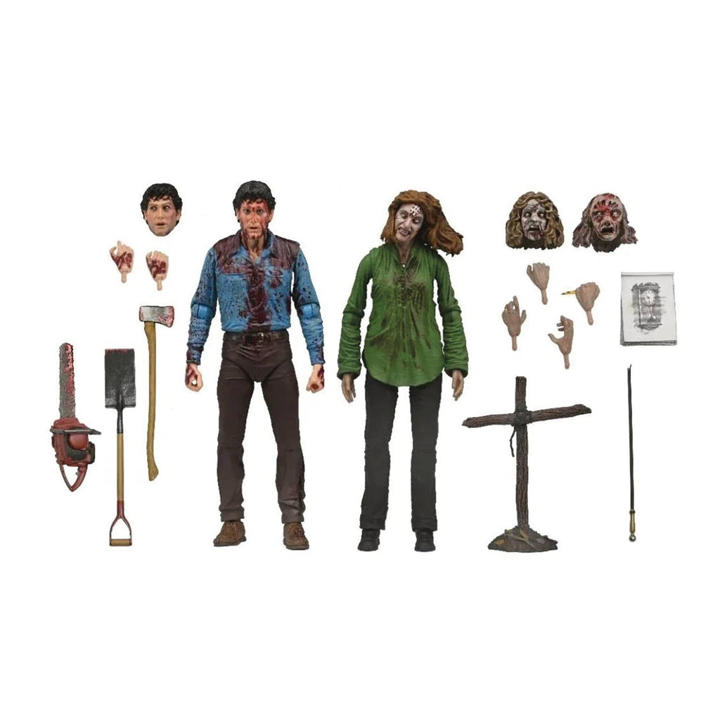 Evil Dead – Ultimate Ash & Cheryl 2-Pack Action Figures by NECA
