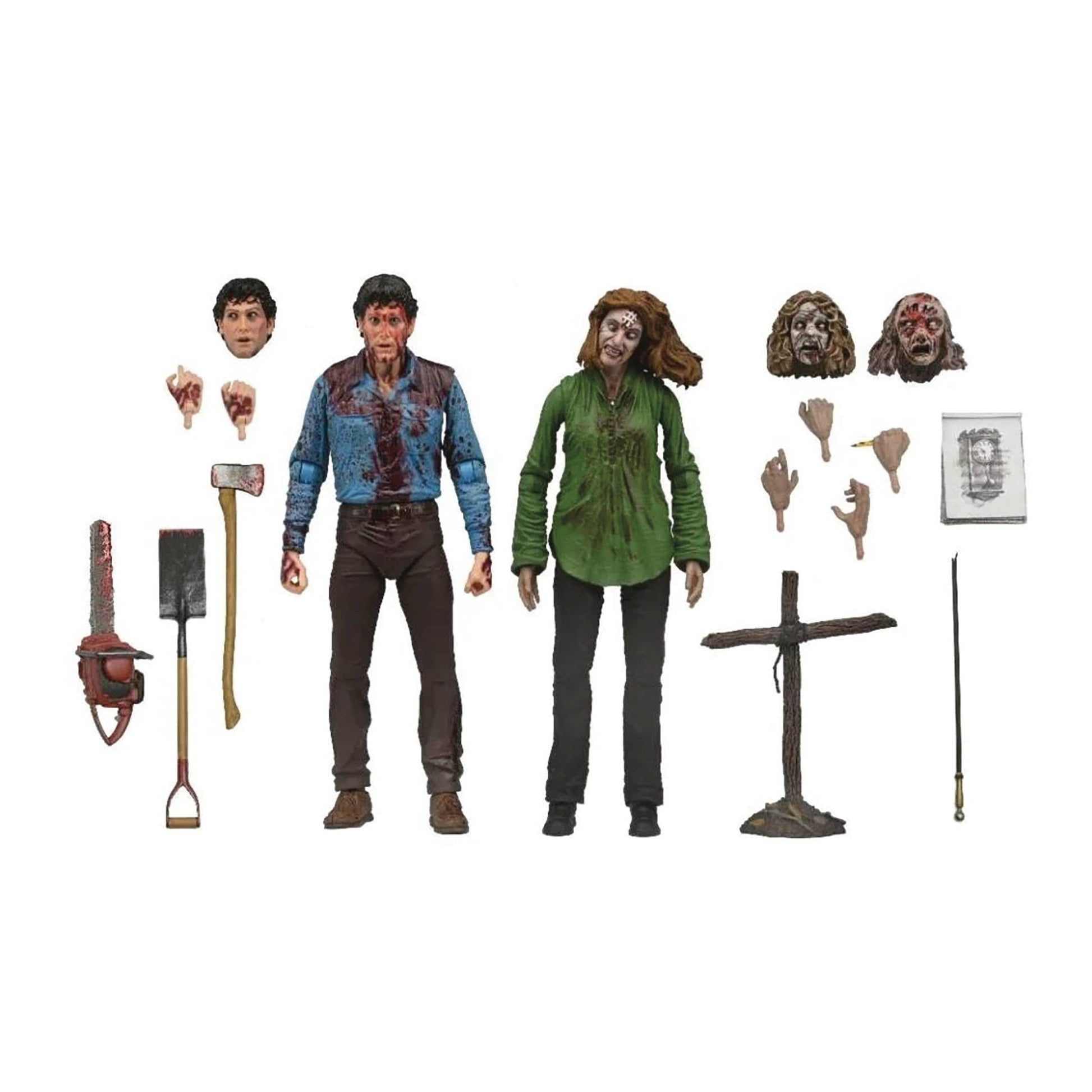 Evil Dead – Ultimate Ash & Cheryl 2-Pack Action Figures by NECA