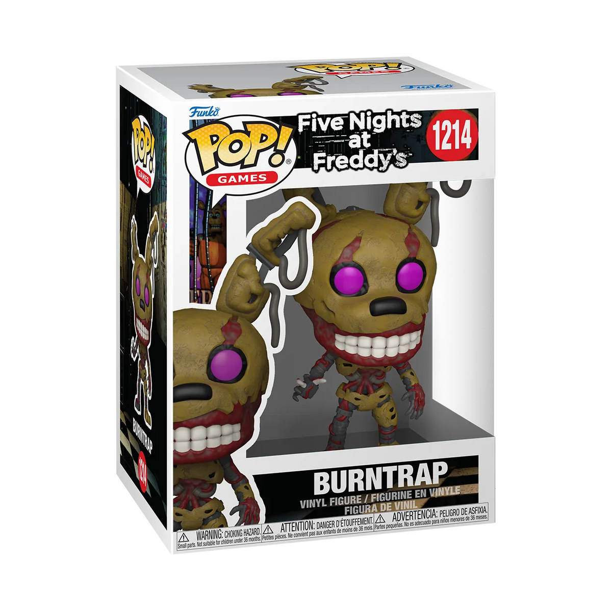 FIVE NIGHTS AT FREDDY'S BURNTRAP #1214