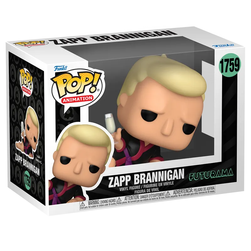 FUTURAMA ZAPP BRANNIGAN #1759 POP!