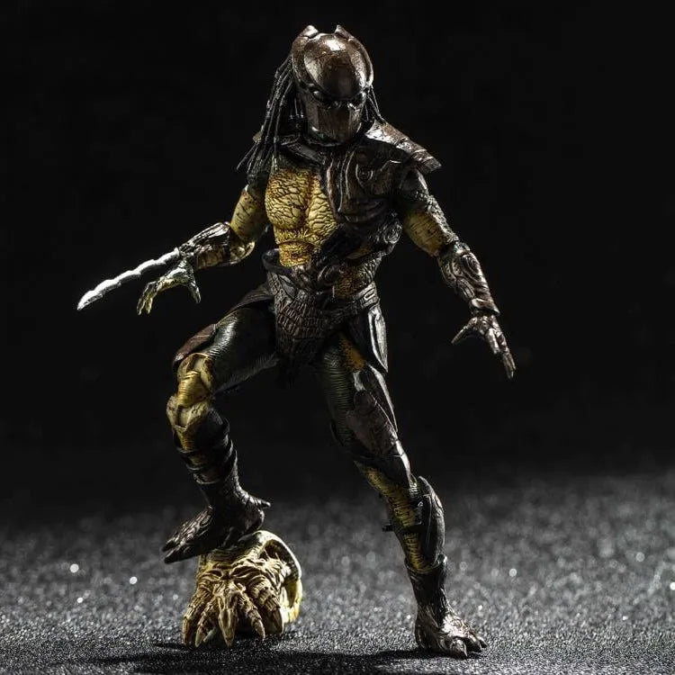 Action figure of a character from a science fiction movie on a dark background
