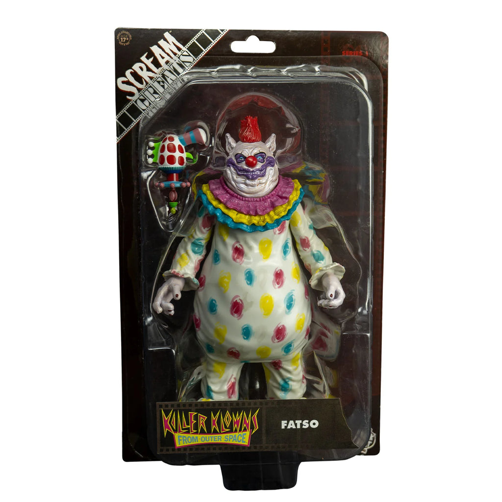 Fatso – Killer Klowns from Outer Space 8" Figure | Trick or Treat Studios Scream Greats