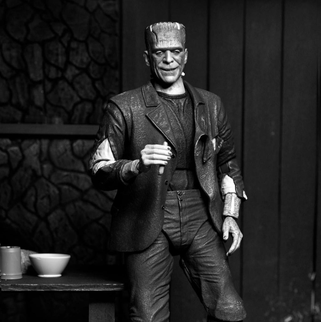 Universal Monsters – Frankenstein’s Monster (Black & White) Ultimate 7” Action Figure by NECA