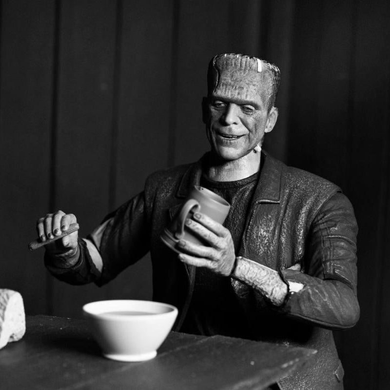 Universal Monsters – Frankenstein’s Monster (Black & White) Ultimate 7” Action Figure by NECA