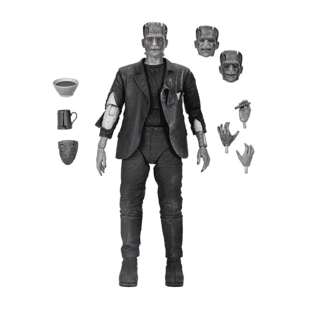 Universal Monsters – Frankenstein’s Monster (Black & White) Ultimate 7” Action Figure by NECA