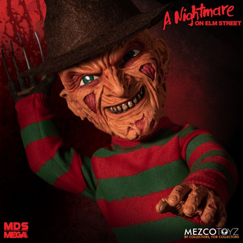 Freddy Krueger – MDS Mega Scale Talking Figure by Mezco Toyz - Toys