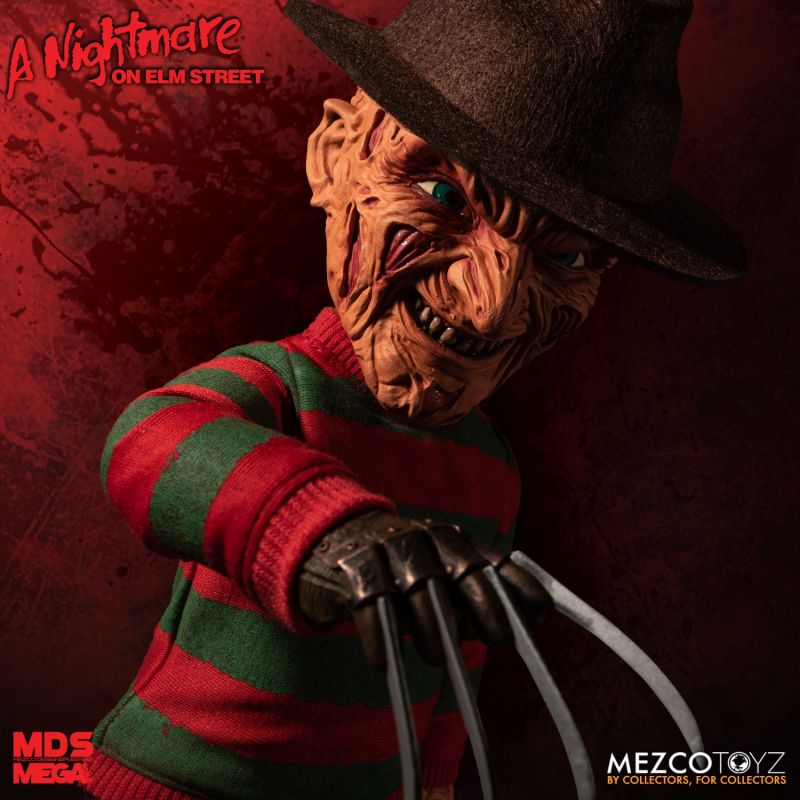 Freddy Krueger – MDS Mega Scale Talking Figure by Mezco Toyz - Toys