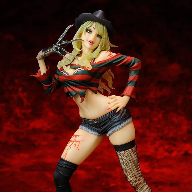 A Nightmare on Elm Street 3: Dream Warriors – Freddy Krueger 8" Clothed Action Figure - Action Figures - Horror - A Nightmare on Elm Street