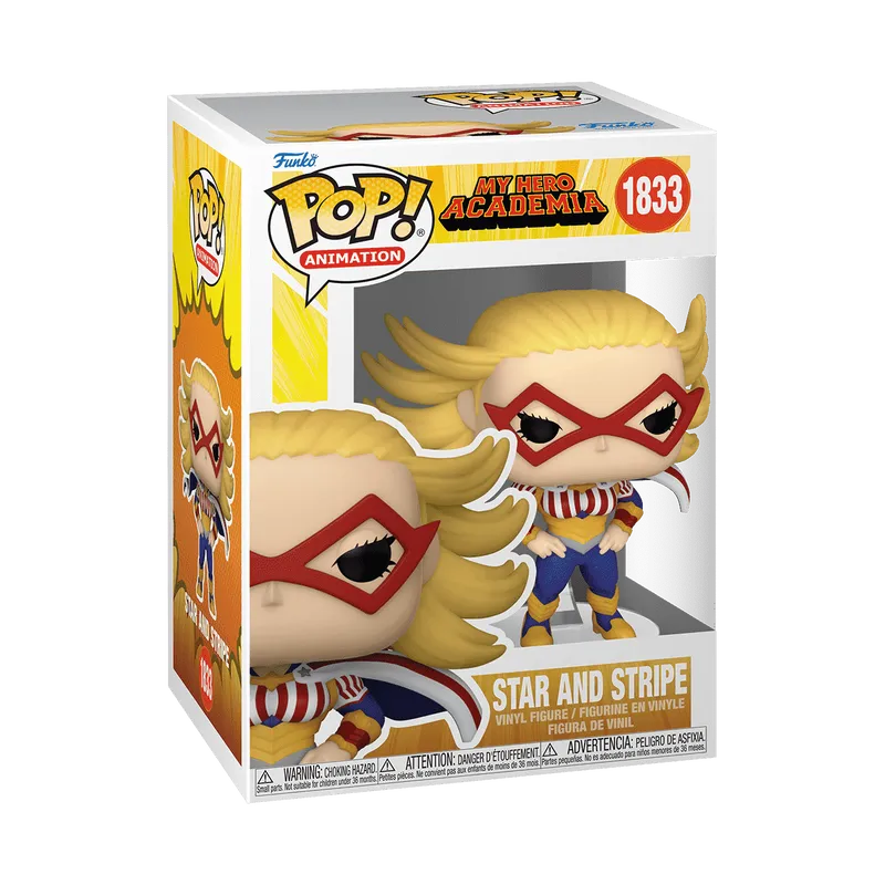 Funko Pop! Animation # 1833 - Star and Stripe from My Hero Academia