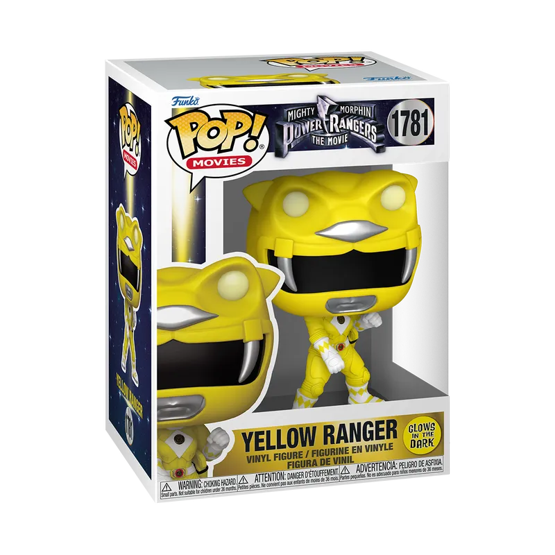 Yellow Ranger Funko Pop from the Mighty Morphin Power Rangers - In Box