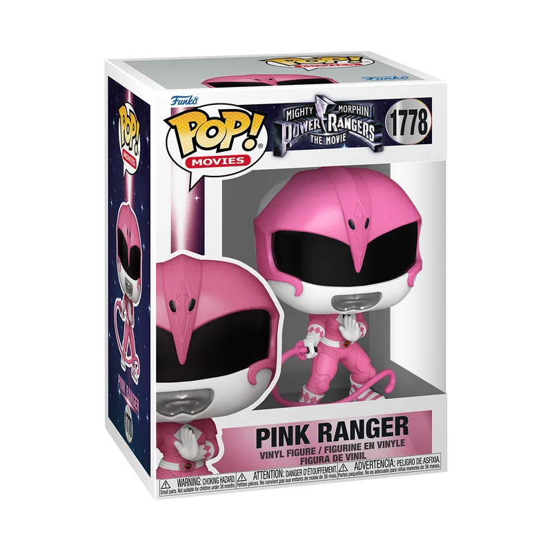 Pink Ranger Funko Pop from the Mighty Morphin Power Rangers - In Box