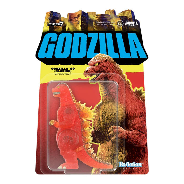 GODZILLA '89 (BLAZING GODZILLA) FIGURE - SUPER7 REACTION