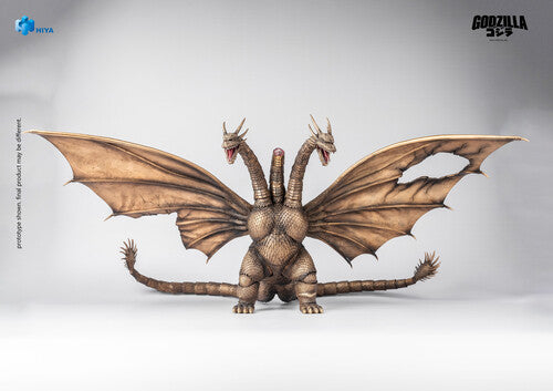King Ghidorah figure posed to how his two tails - Action Figures - Movies - Godzilla & Kong