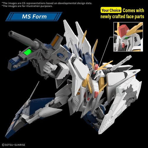 Model kit of a RX-105 XI GUNDAM with newly crafted face parts - Model Kits