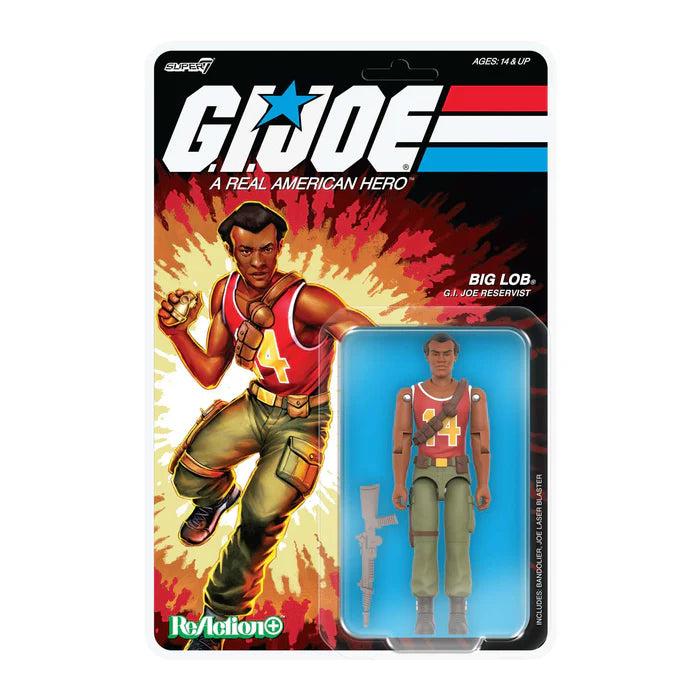 G.I. Joe – Big Lob ReAction+ Figure by Super7