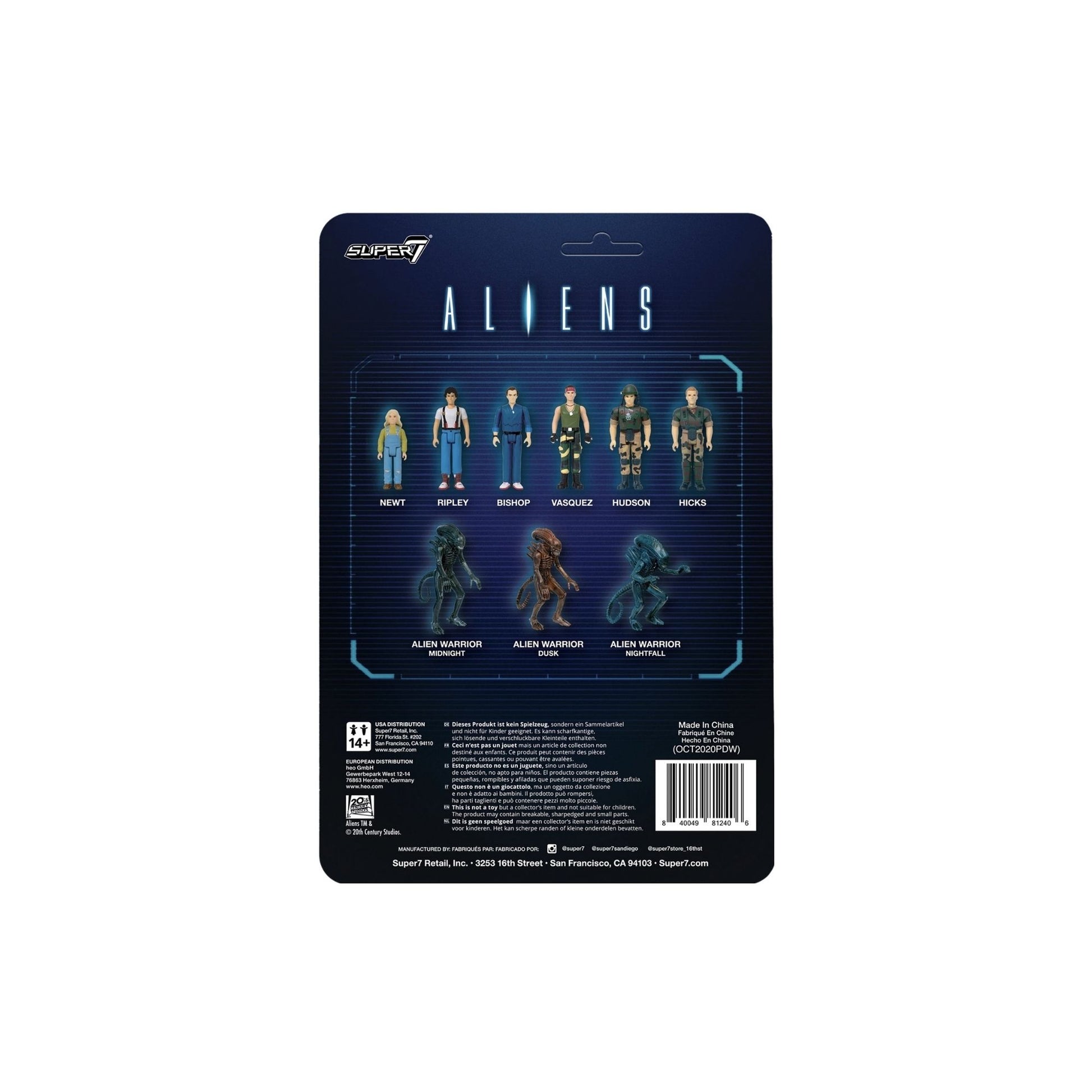 Aliens – Hudson “Game Over, Man!” ReAction Figure by Super7