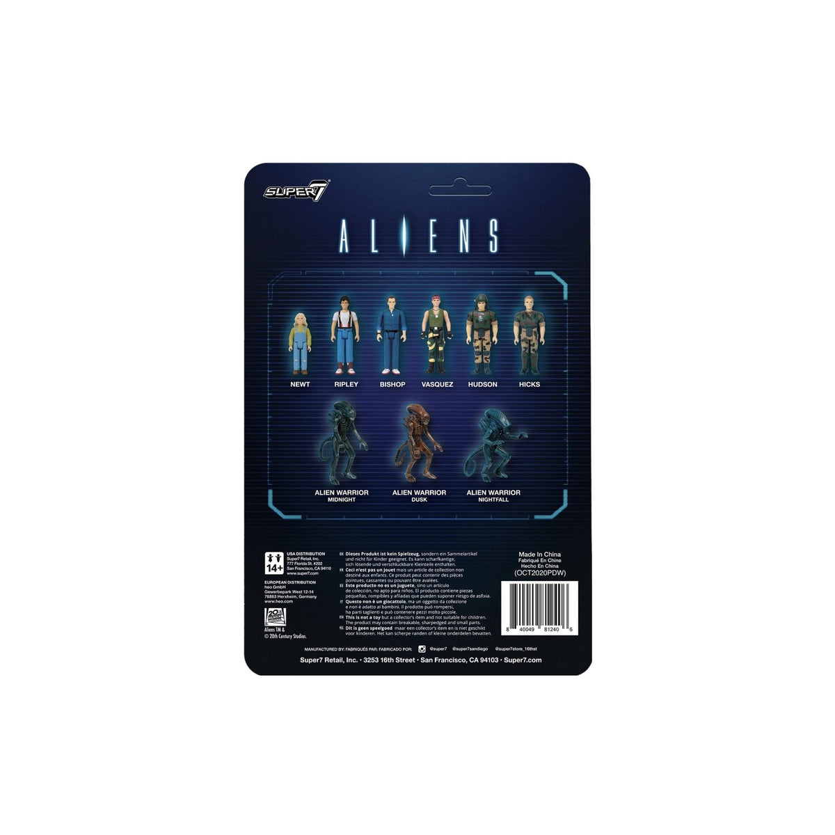 Back to the Future Part II – Biff Tannen ReAction Figure by Super7 - Action Figures - Movies - Back to the Future