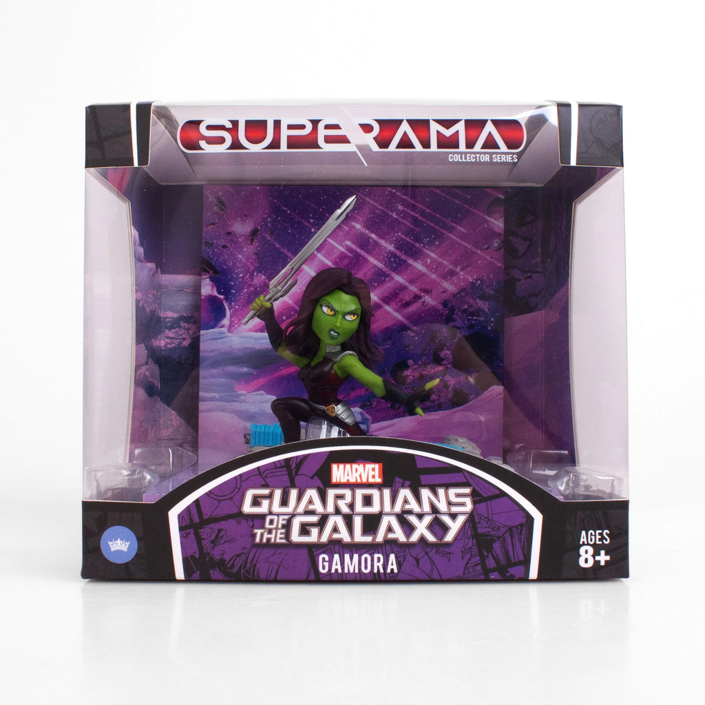Gamora – Marvel Superama Figural Diorama by The Loyal Subjects