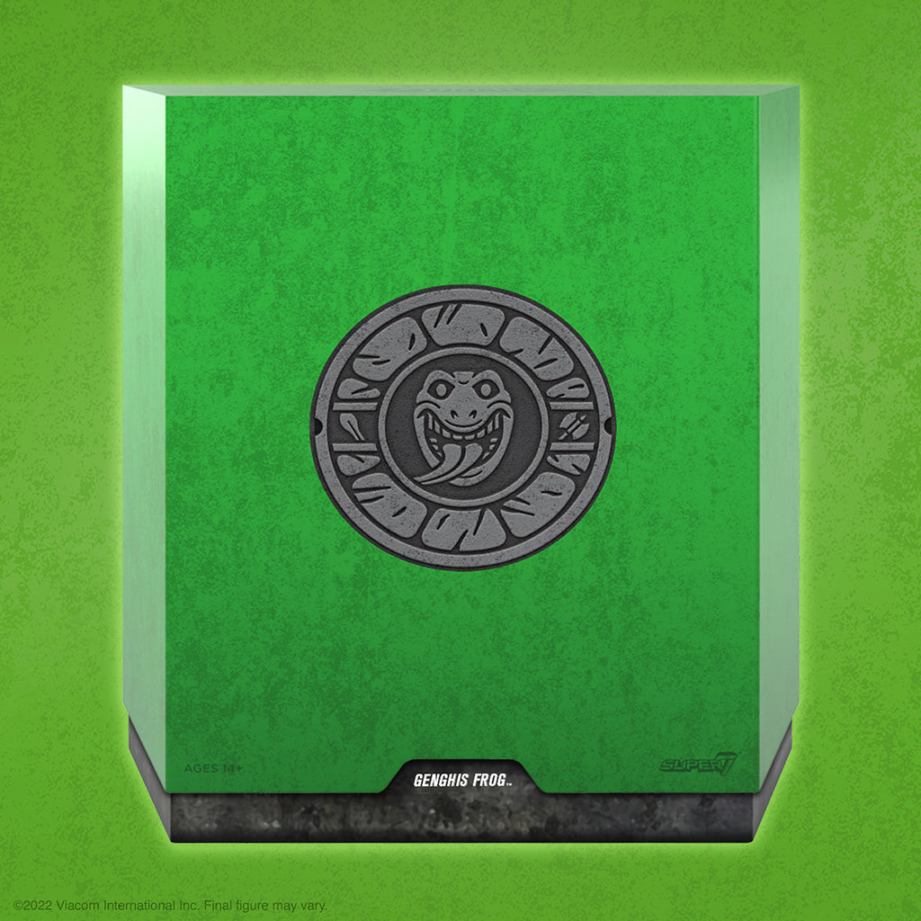 Super7 Ultimates - TMNT - Genghis Frog Packaging