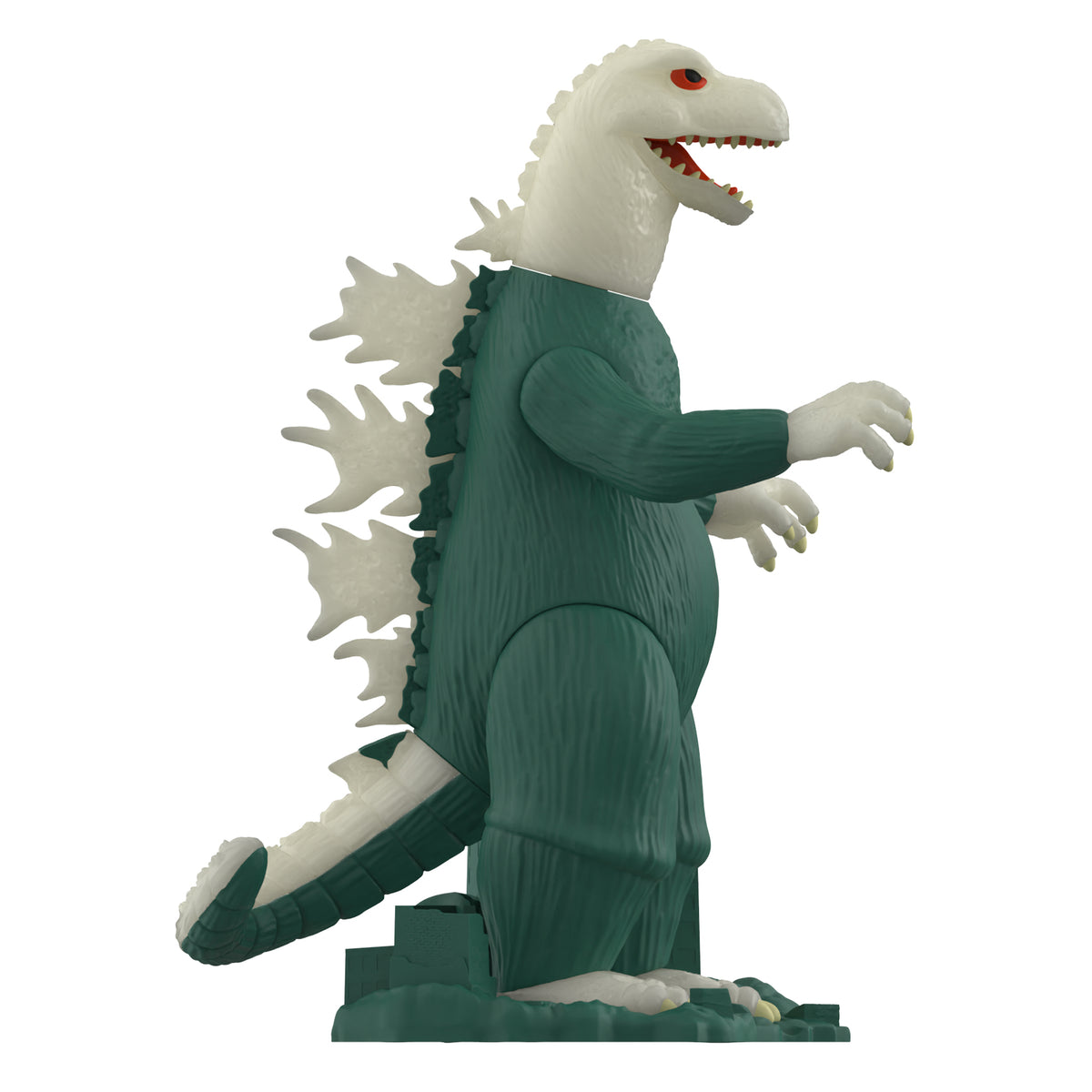 Godzilla (Glow-in-the-Dark) – Godzilla – Super7 ReAction Figure - Action Figures - Movies - Godzilla & Kong
