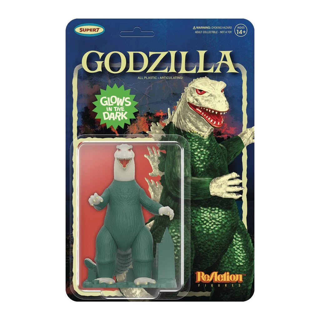 Godzilla (Glow-in-the-Dark) – Godzilla – Super7 ReAction Figure