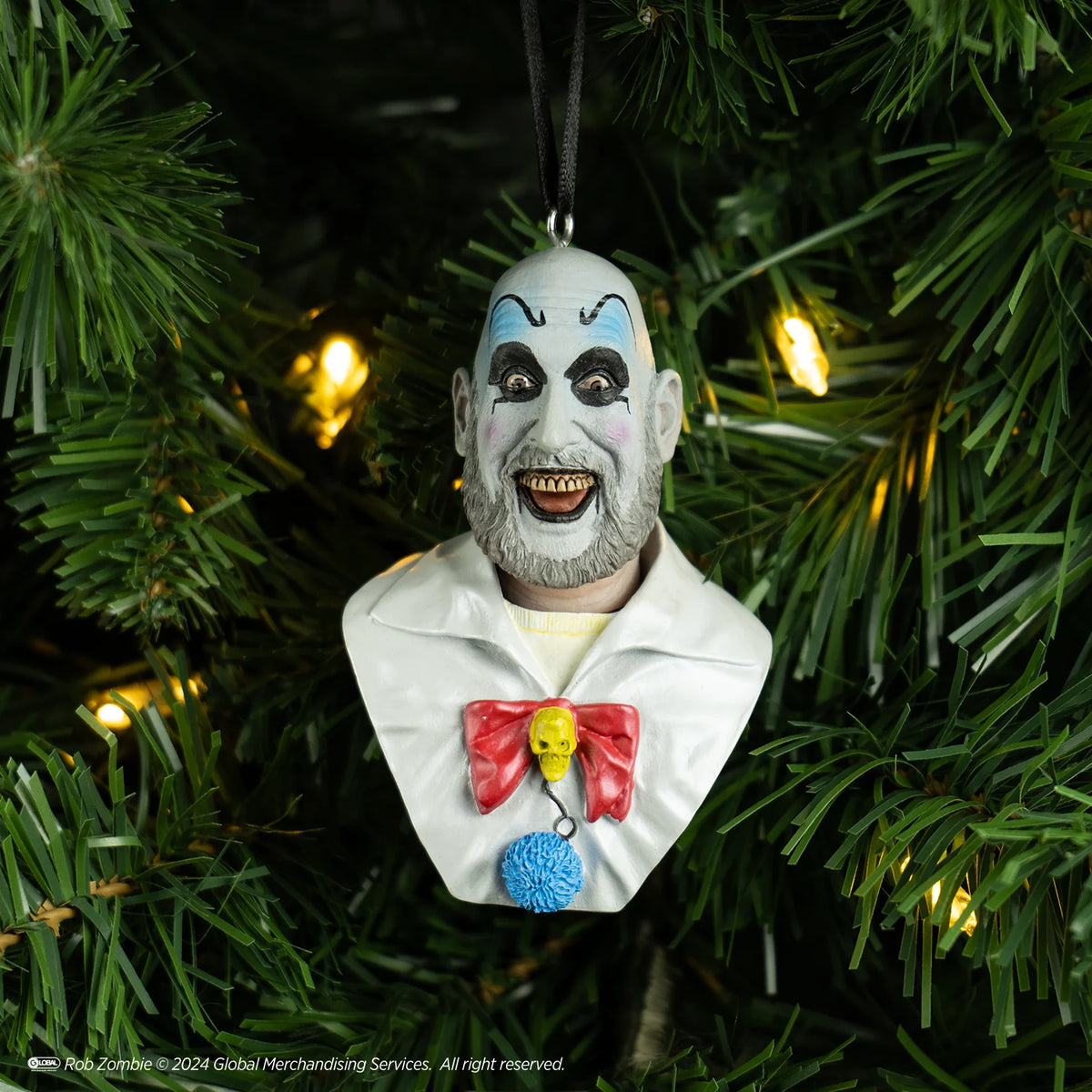 HOLIDAY HORRORS HOUSE OF 1000 CORPSES CAPTAIN SPAULDING ORNAMENT