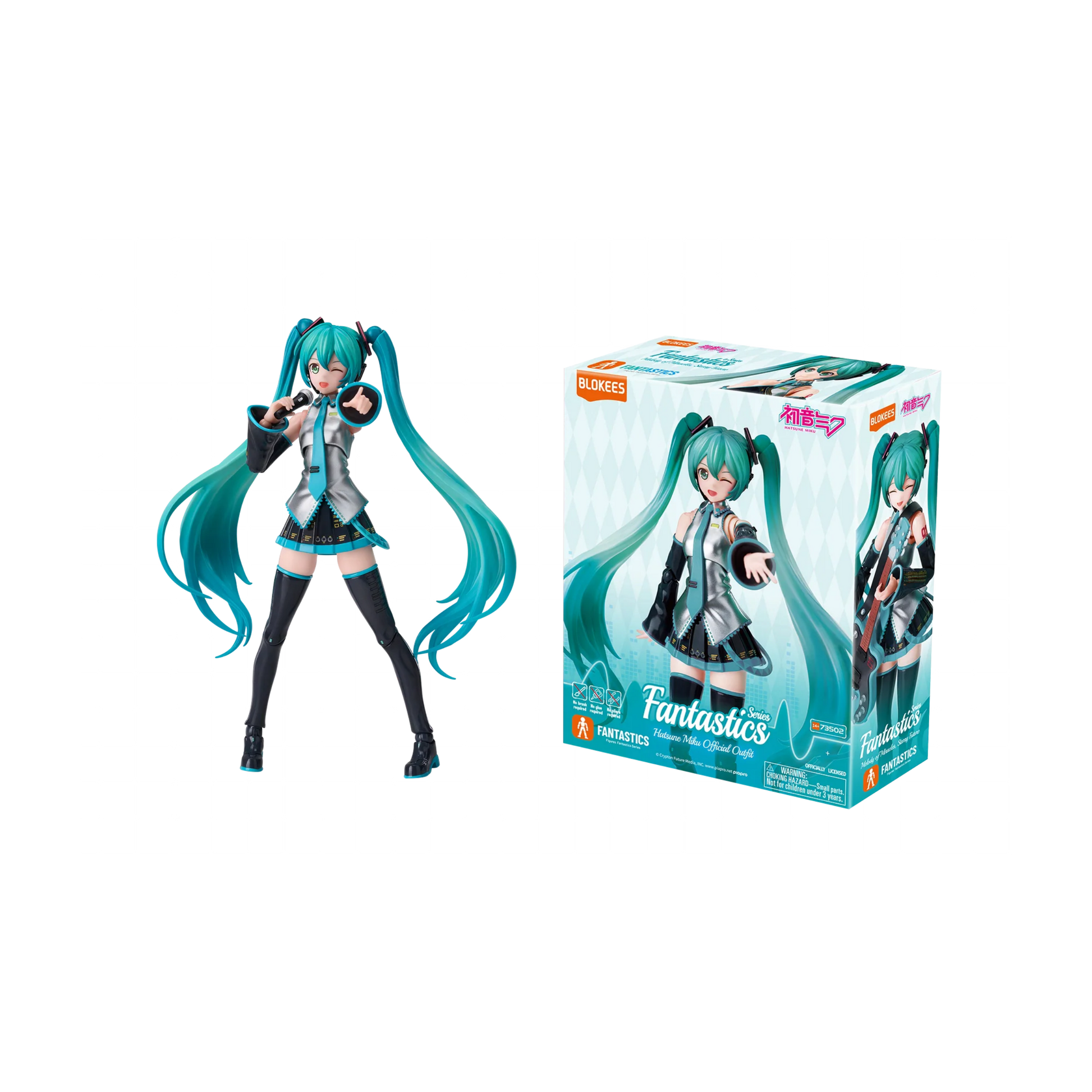 Hatsune Miku – Blokees Fantastics Edition 01 Model Kit