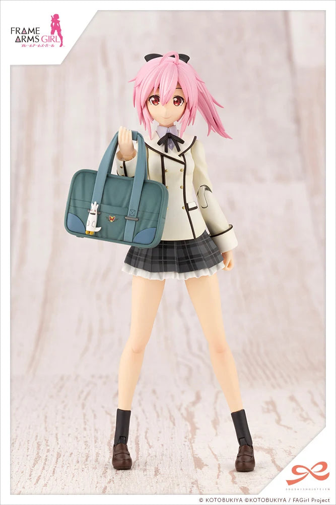 Sousai Shojo Teien Ao Gennai Wakaba Girls' High School Winter Clothes Dreaming Style Happy Monochrome Model Kit - Model Kits