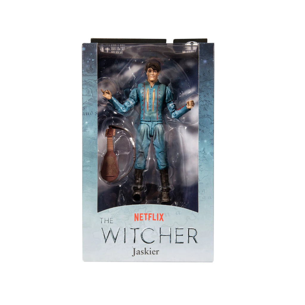 Jaskier Multi-Heads Figure – The Witcher Netflix 7” (McFarlane Toys)